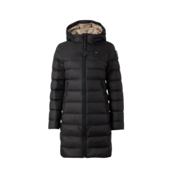 Agnes Long Striped Down Jacket