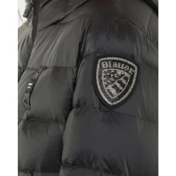 Agnes Long Striped Down Jacket