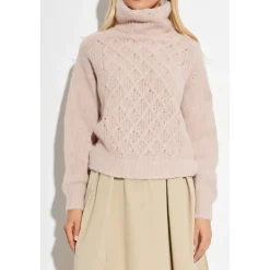 Alpaka-Mischung Rollkragenpullover