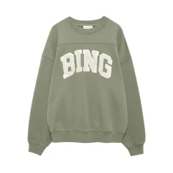 Appliqué Rundhals-Sweatshirt