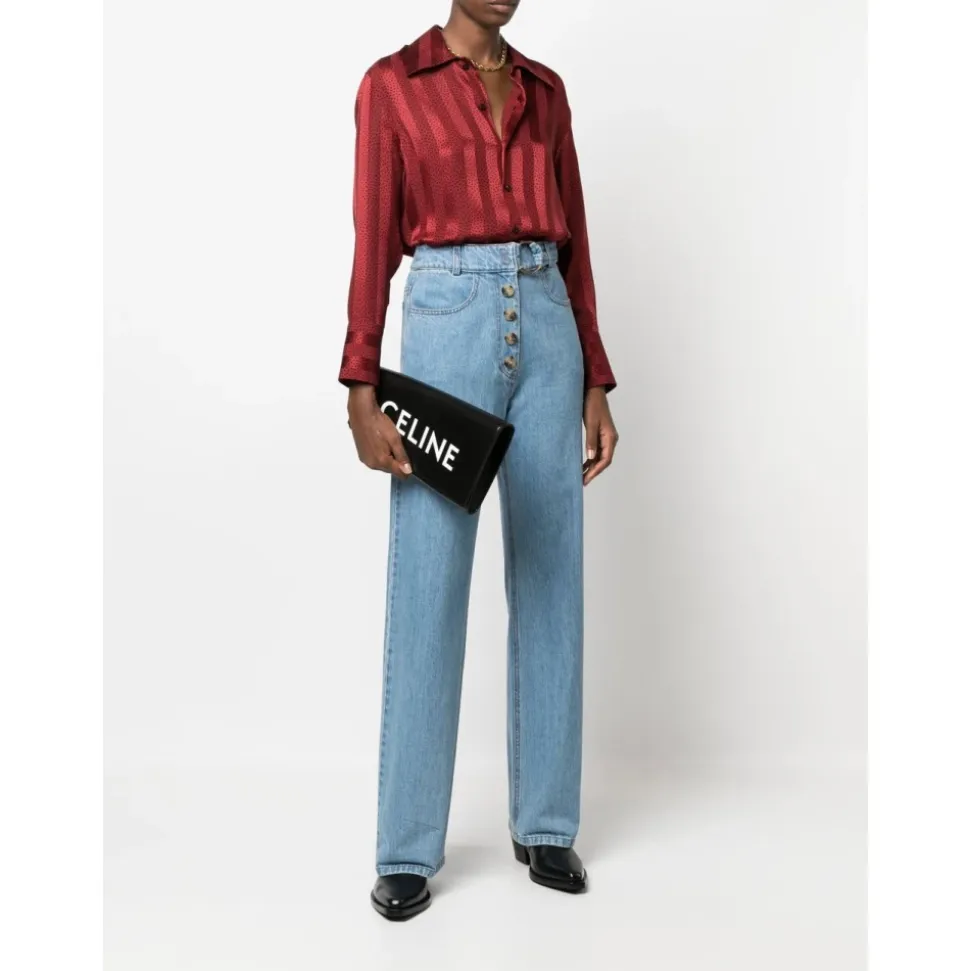 Asymmetric Clutch Bag
