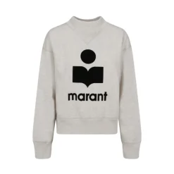 Baumwoll Moby Sweatshirt mit Iconic Logo