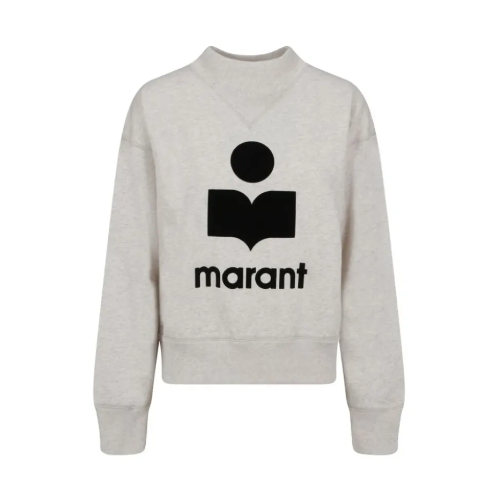 Baumwoll Moby Sweatshirt mit Iconic Logo