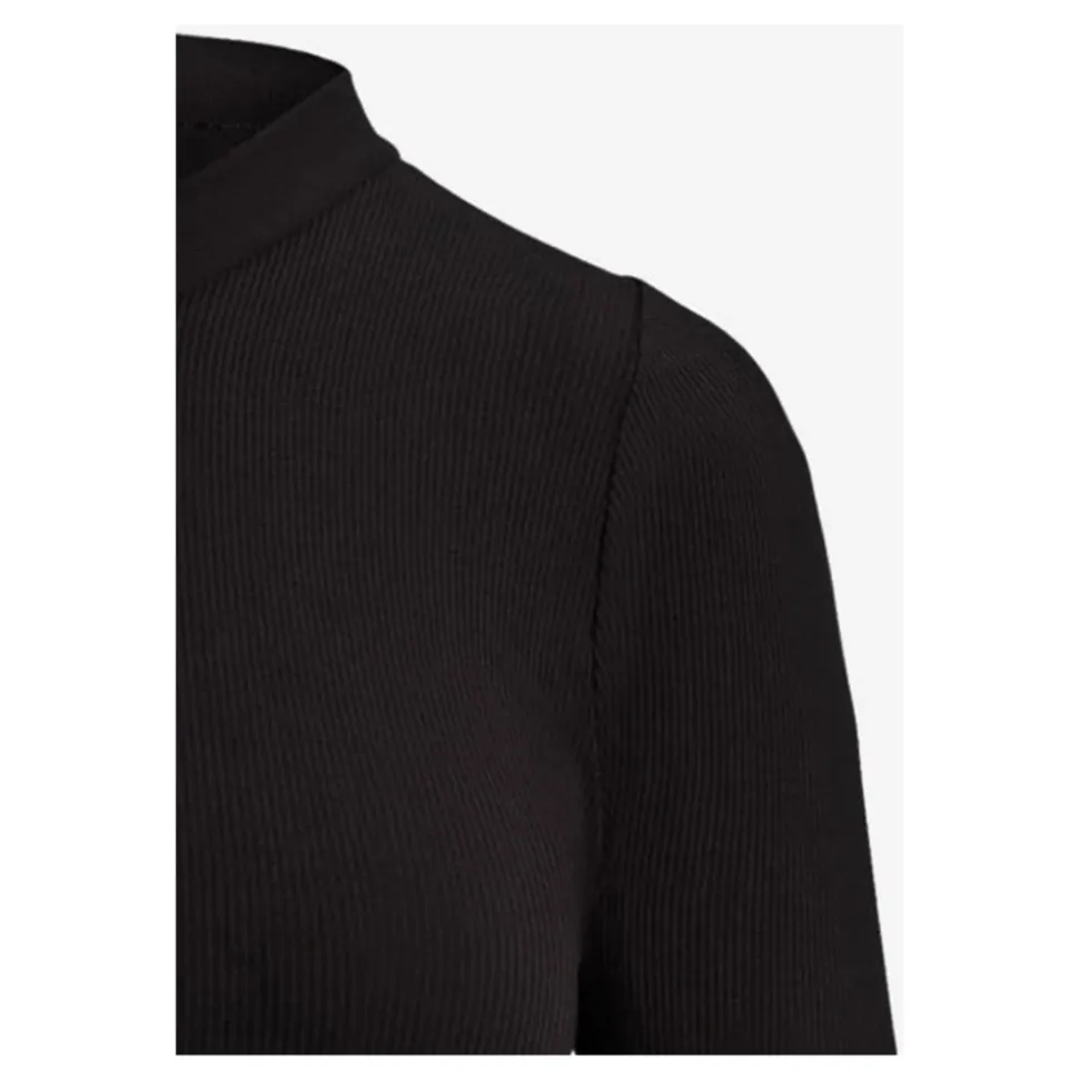 Baumwoll-Rippstrickpullover