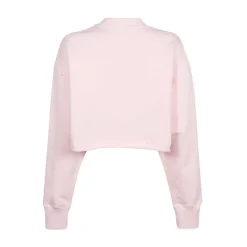 Baumwoll-Sweatshirt mit Frontdruck