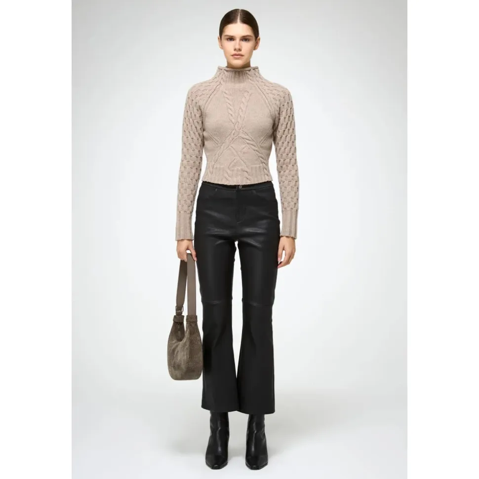 Becky Mock-Neck Pullover