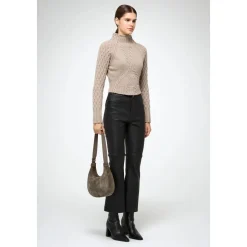 Becky Mock-Neck Pullover