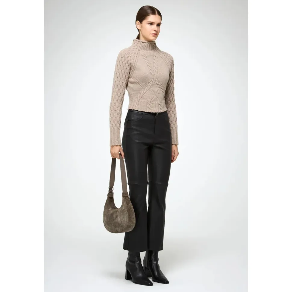 Becky Mock-Neck Pullover