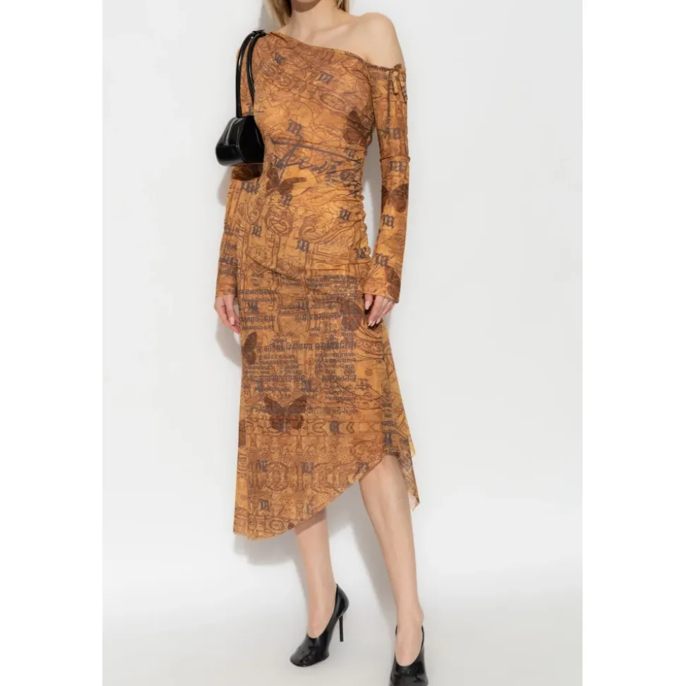 Bedrucktes Kleid