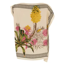 Bedrucktes Twill-Top