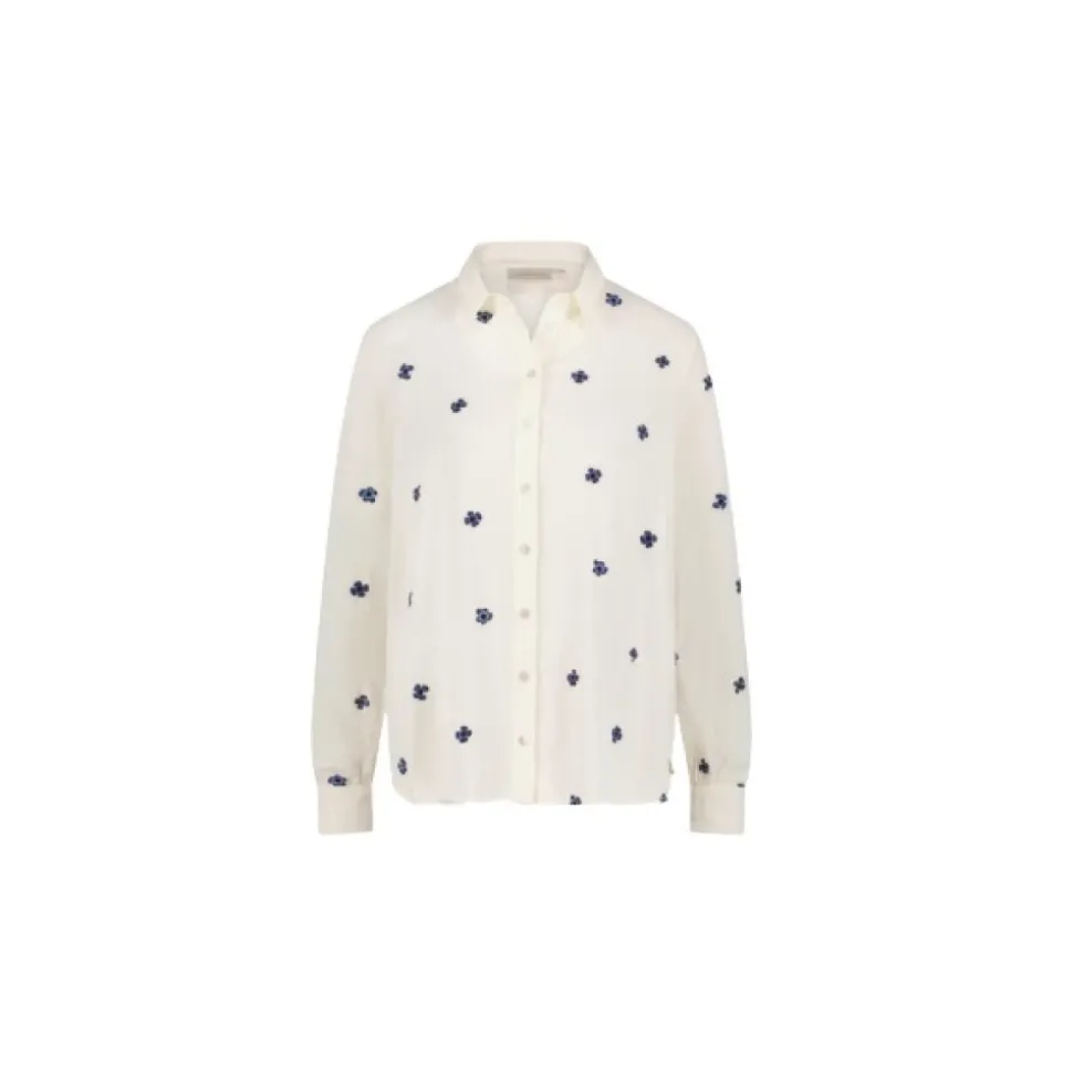 Bestickte Bluse
