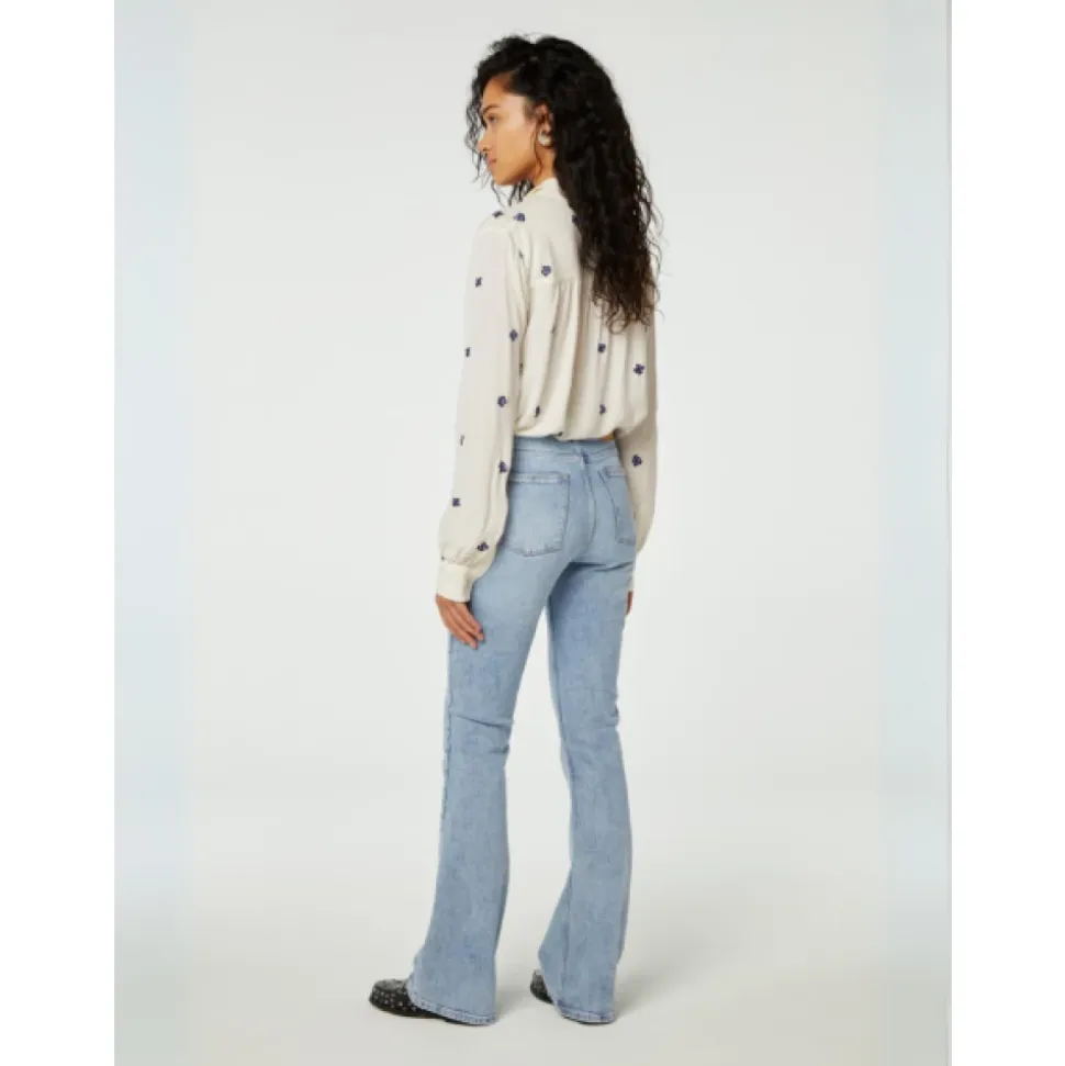 Bestickte Bluse