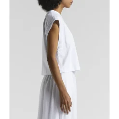 Bi-elastisches Baumwolljersey-Shirt