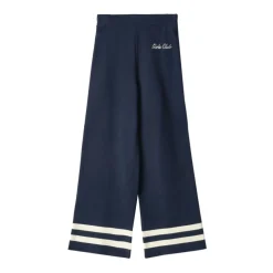 Blaue Gerade Hose Damen Stilvoll