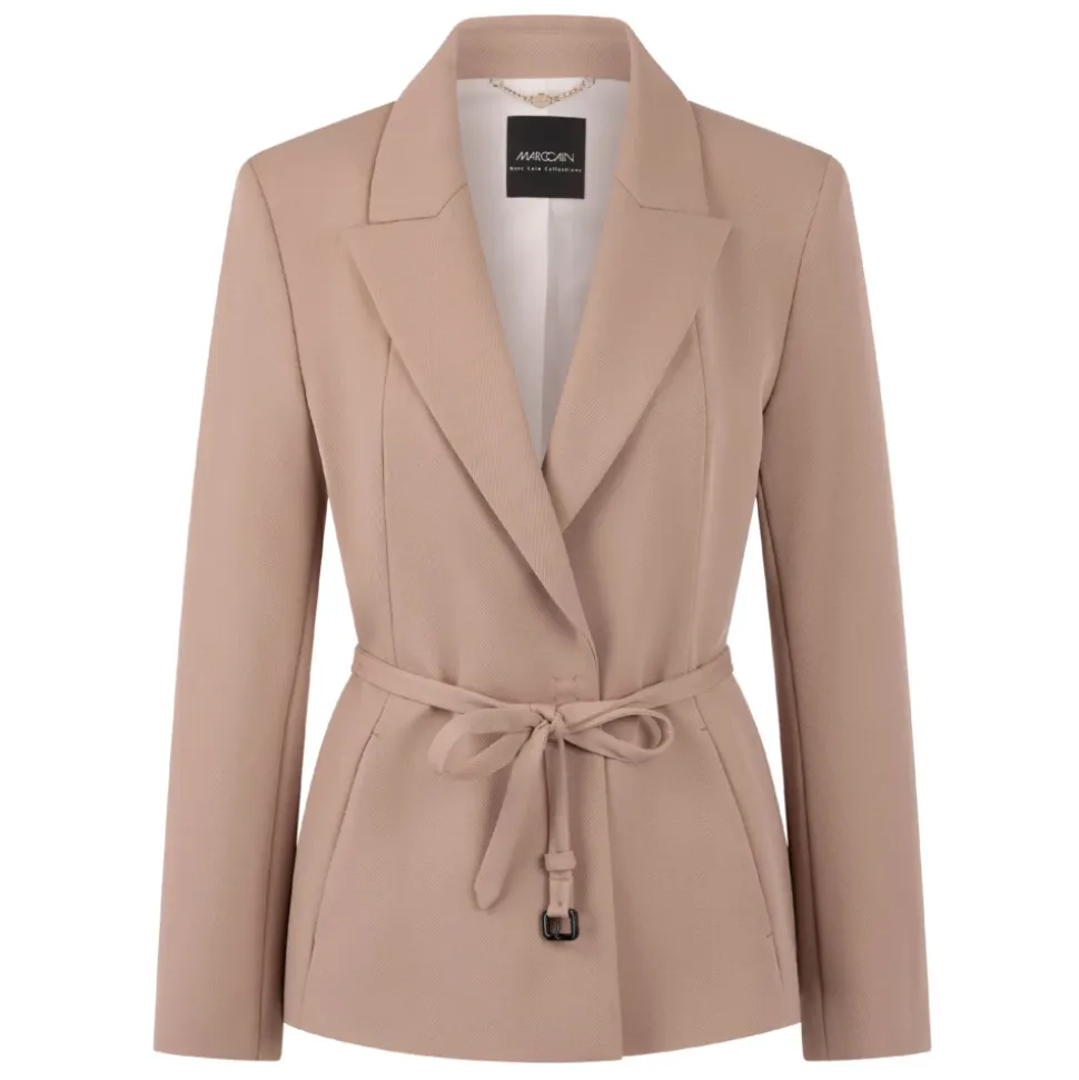 Blazer mit Bindegürtel