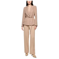 Blazer mit Bindegürtel