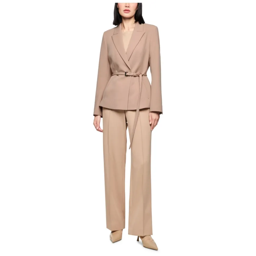 Blazer mit Bindegürtel