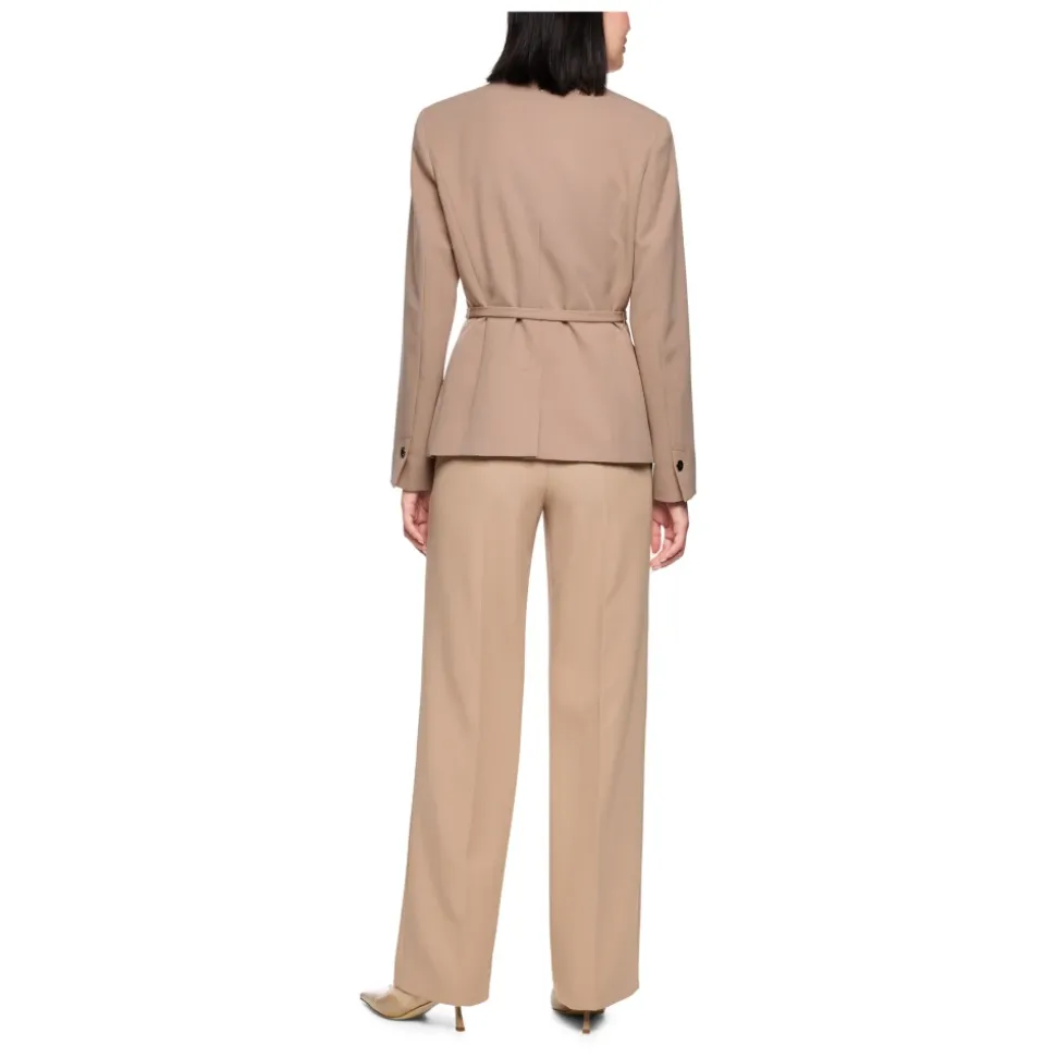 Blazer mit Bindegürtel