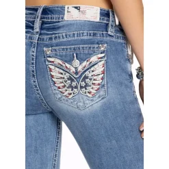 Boot-cut Jeans