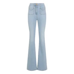 Boot-Cut Jeans mit kleinen Taschen