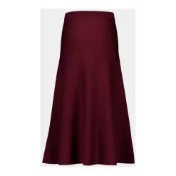 Bordeaux Strick Midi Rock
