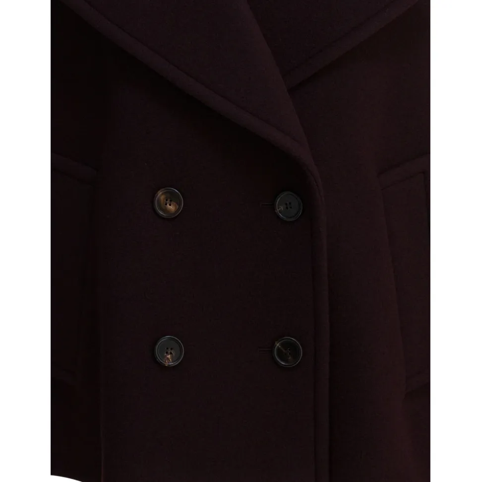 Bordeaux Wollmantel AW25