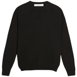 Boyfriend Knit Crew Neck Sweatshirt