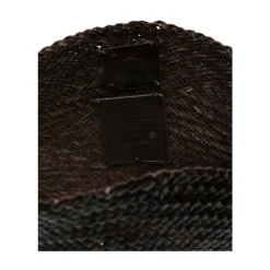 Braune Geflochtene Lederschultertasche
