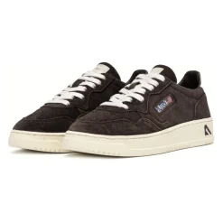 Braune Nabuck Medalist Sneaker für Frauen