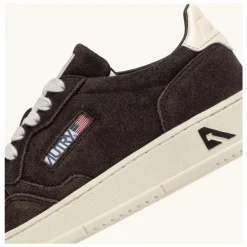 Braune Nabuck Medalist Sneaker für Frauen