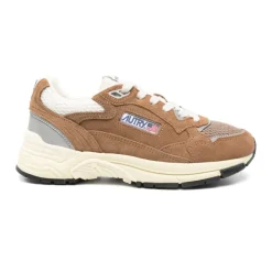 Braune Sneakers mit Reelwind Verschluss
