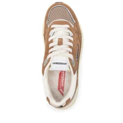 Braune Sneakers mit Reelwind Verschluss