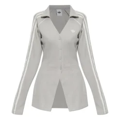 Button-Down Waffeloberteil