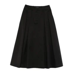 Cotton Midi Skirt
