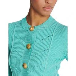 Cropped Strickjacke