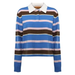 Cropped Stripe Rugby