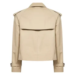 Cropped Trench Jacket