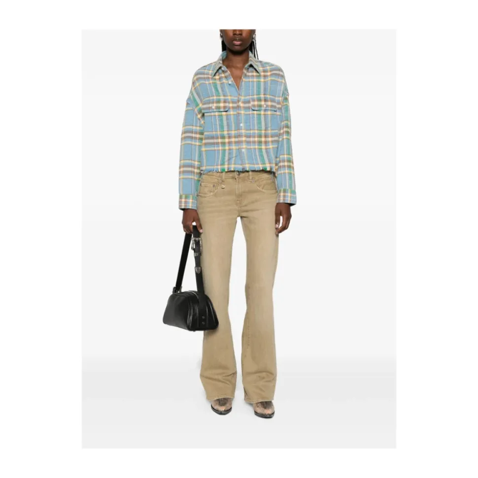 Cropped Work Shirt