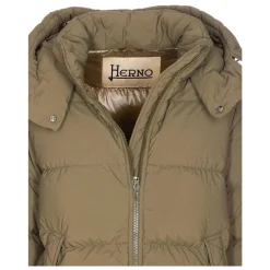 Damen Kapuzen-Pufferjacke