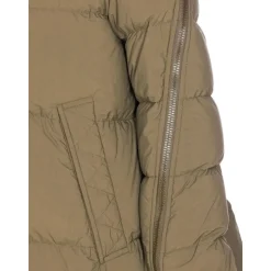 Damen Kapuzen-Pufferjacke
