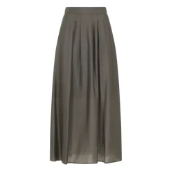 Damen Röcke Kleidung Braun SS26