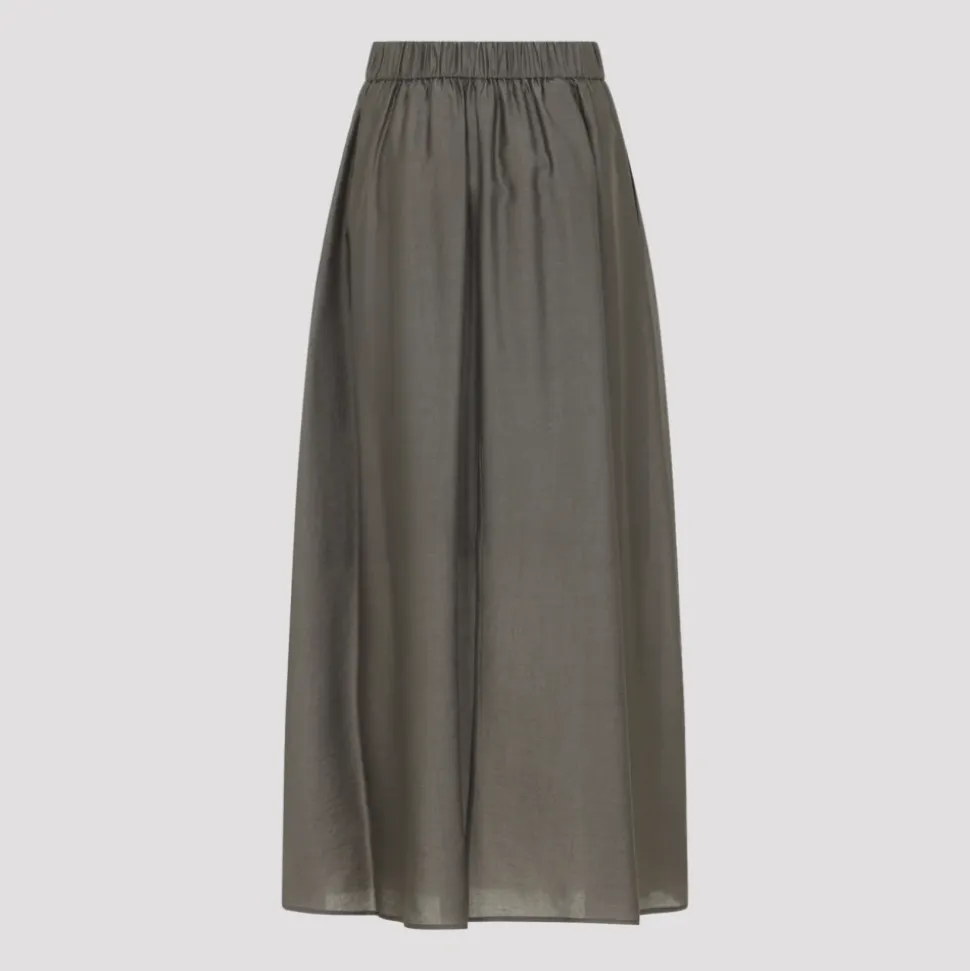 Damen Röcke Kleidung Braun SS26