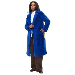 Deluxe Long Back Print Coat Lovers