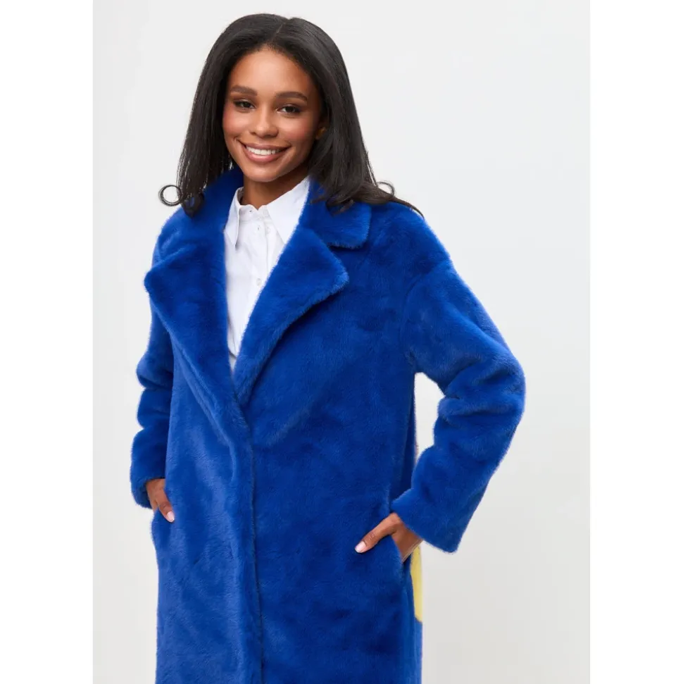 Deluxe Long Back Print Coat Lovers