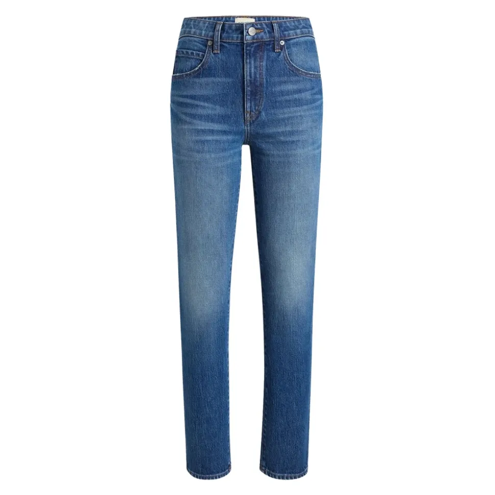 Denim High-Waisted Jeans