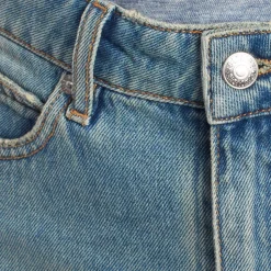 Denim Minirock mit Used-Look