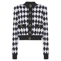 Diamant Strickjacke