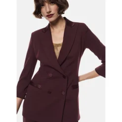 Doppelreihiger Mantel 3/4 Ärmel