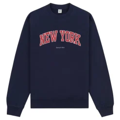 Dunkelblauer Crewneck Sweatshirt
