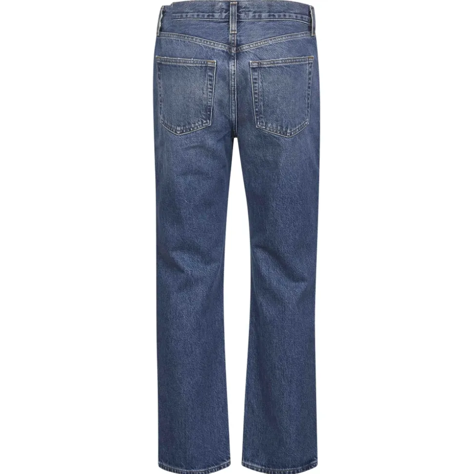 Dunkle Indigo Straight Leg Jeans